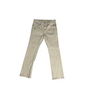 Cody James Jeans Mens Size 36x32 Khaki Tan Straight Leg Stretch Denim Western